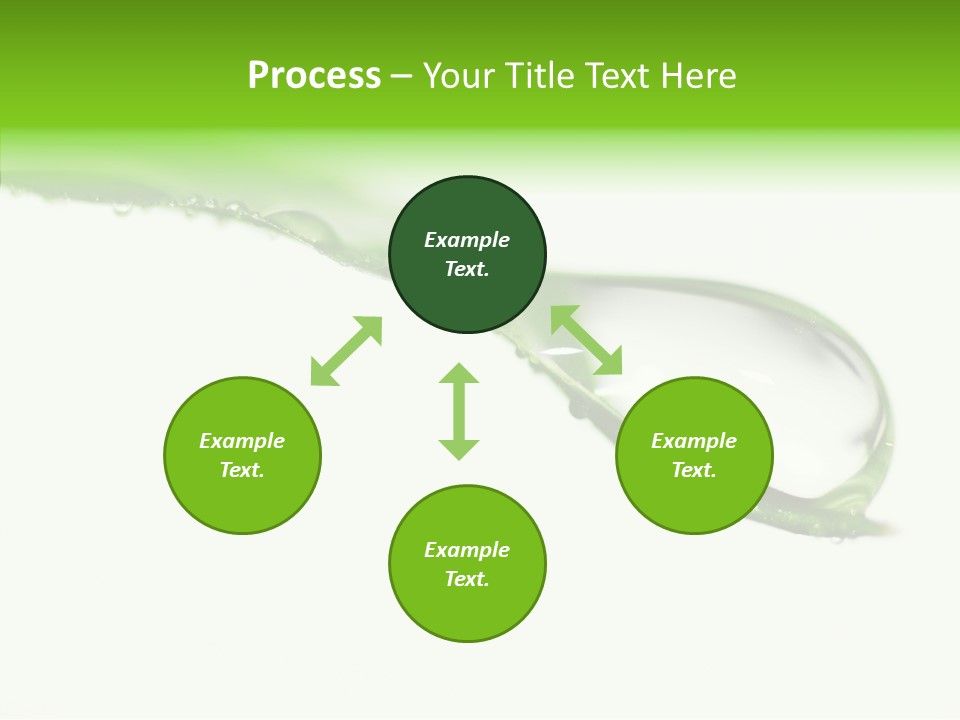 Drop Seasonal Nature PowerPoint Template