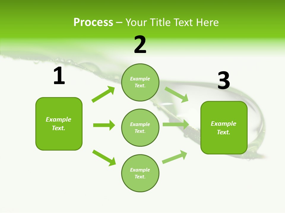 Drop Seasonal Nature PowerPoint Template