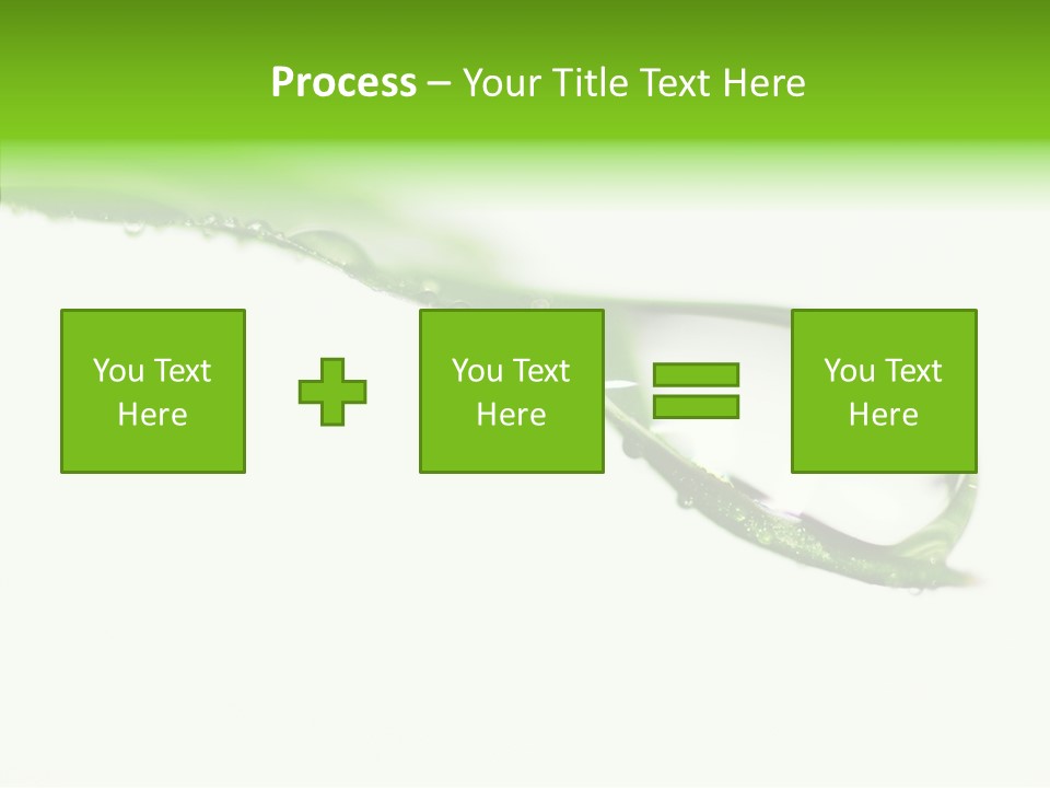 Drop Seasonal Nature PowerPoint Template