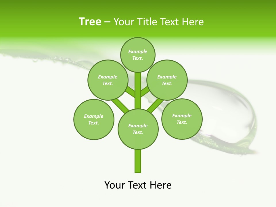 Drop Seasonal Nature PowerPoint Template