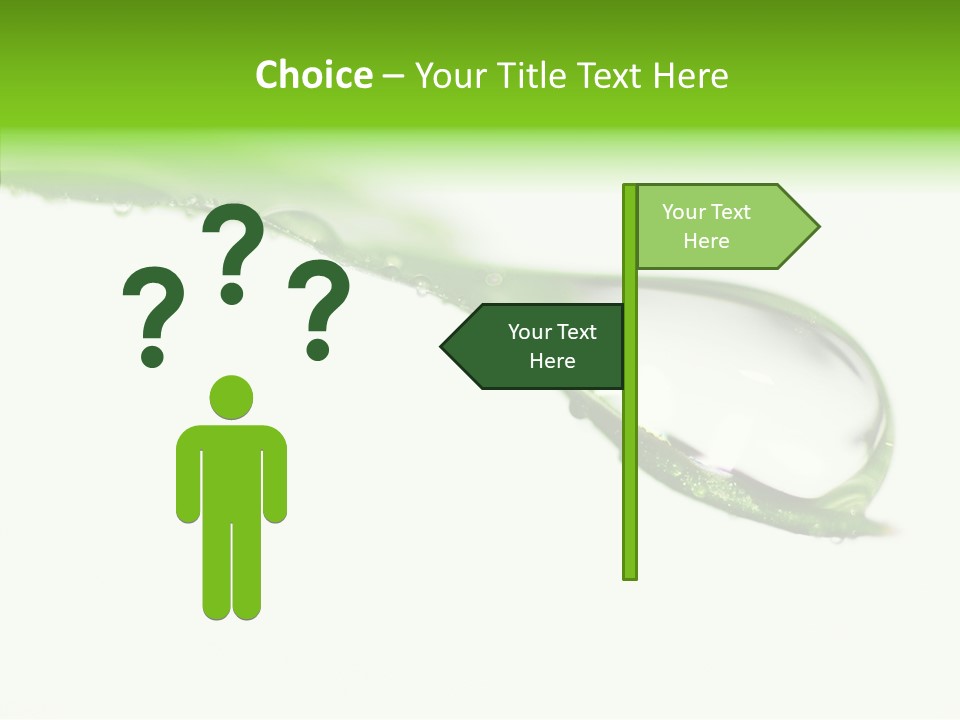 Drop Seasonal Nature PowerPoint Template