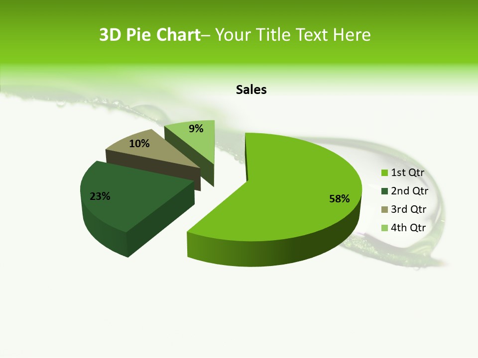 Drop Seasonal Nature PowerPoint Template