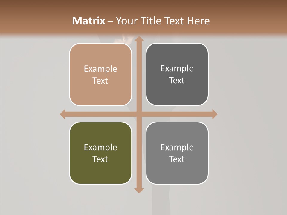 Young, Cute And Beautiful Ballet Dancer Posing PowerPoint Template