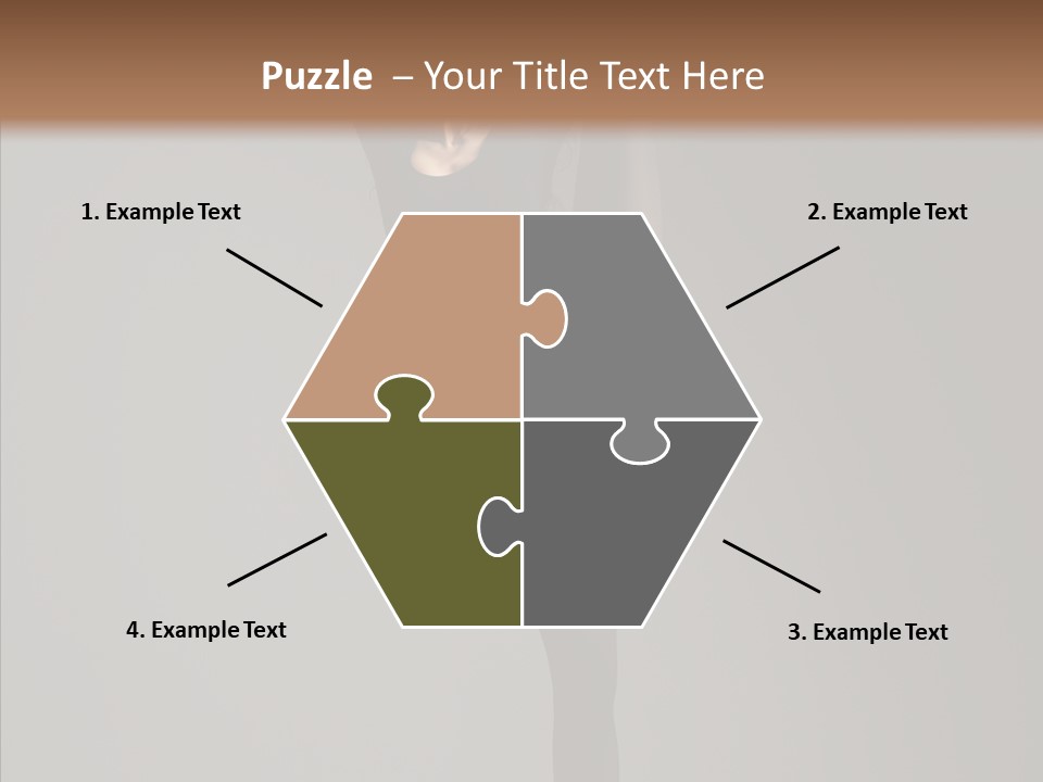 Young, Cute And Beautiful Ballet Dancer Posing PowerPoint Template