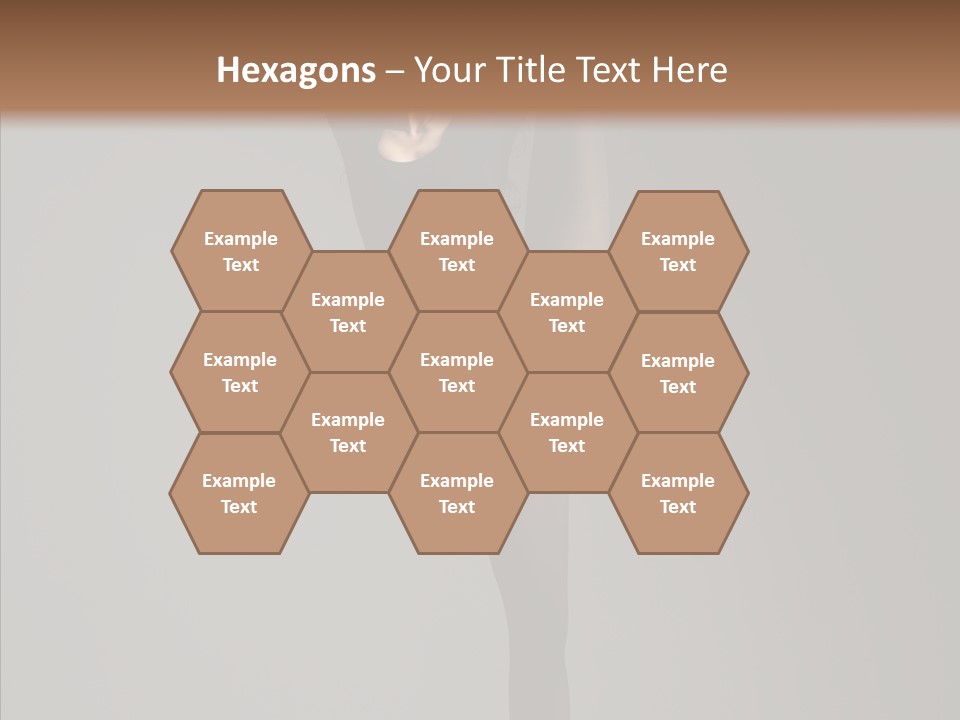 Young, Cute And Beautiful Ballet Dancer Posing PowerPoint Template