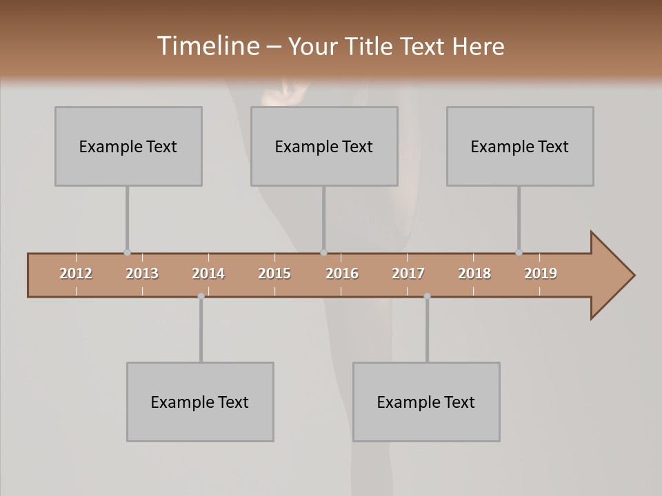Young, Cute And Beautiful Ballet Dancer Posing PowerPoint Template