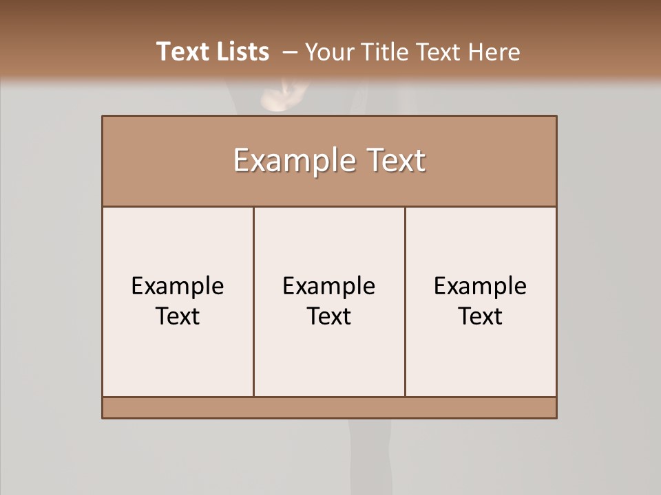 Young, Cute And Beautiful Ballet Dancer Posing PowerPoint Template