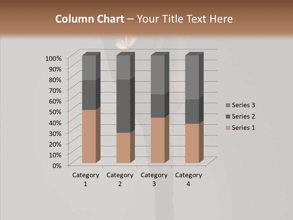 Young, Cute And Beautiful Ballet Dancer Posing PowerPoint Template