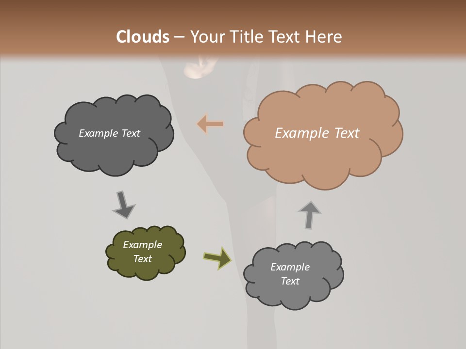 Young, Cute And Beautiful Ballet Dancer Posing PowerPoint Template