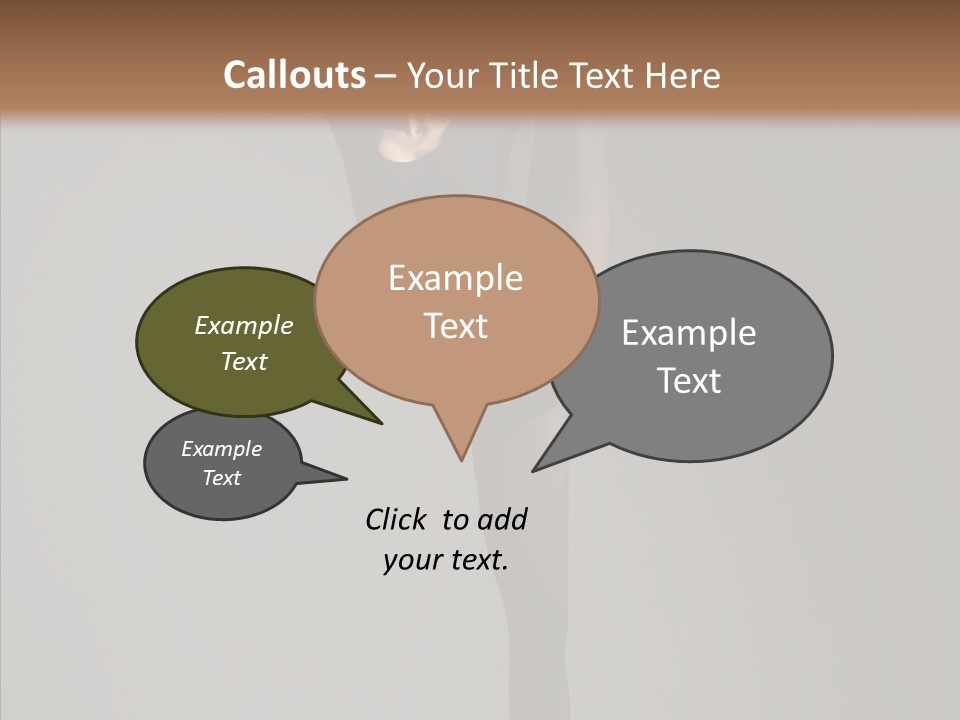 Young, Cute And Beautiful Ballet Dancer Posing PowerPoint Template