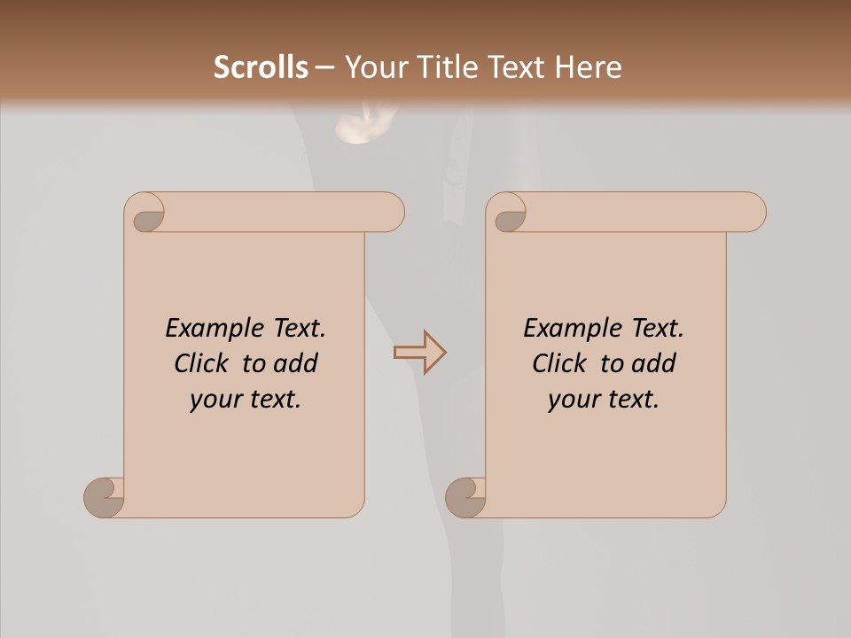 Young, Cute And Beautiful Ballet Dancer Posing PowerPoint Template