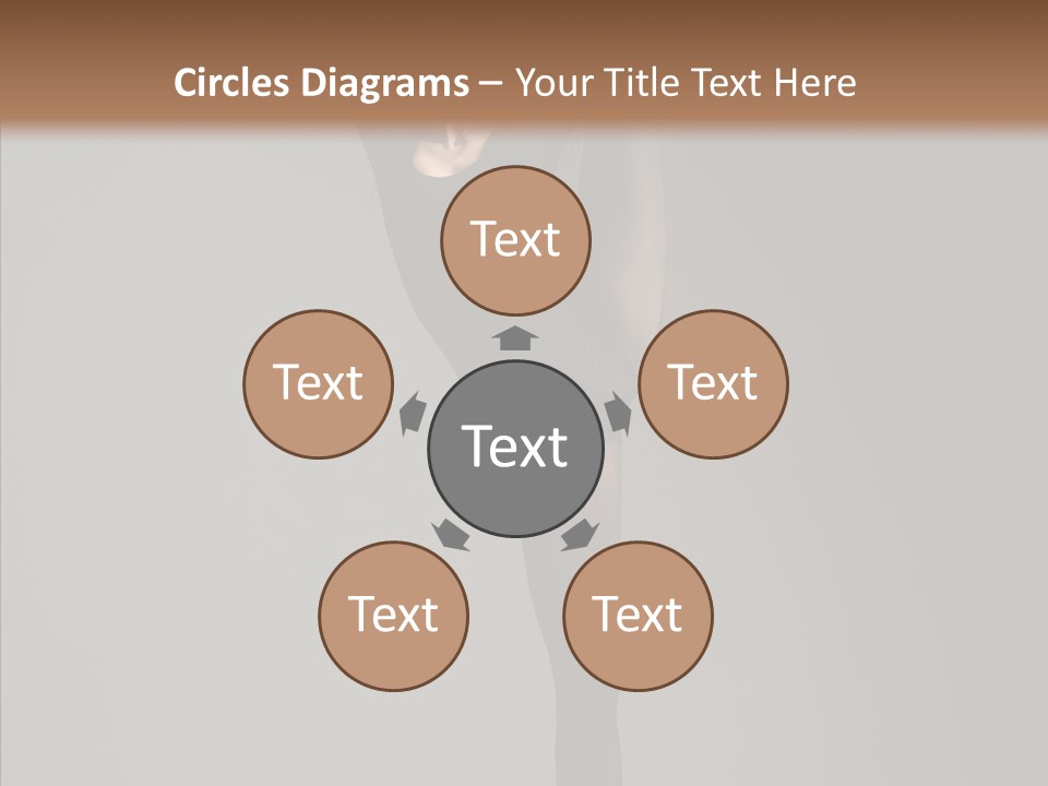 Young, Cute And Beautiful Ballet Dancer Posing PowerPoint Template