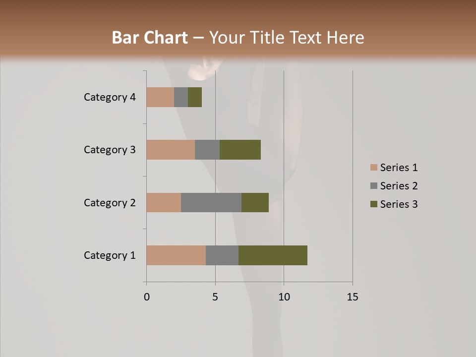 Young, Cute And Beautiful Ballet Dancer Posing PowerPoint Template