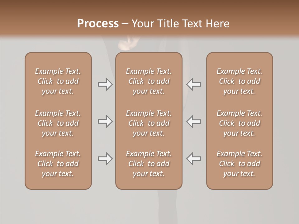 Young, Cute And Beautiful Ballet Dancer Posing PowerPoint Template