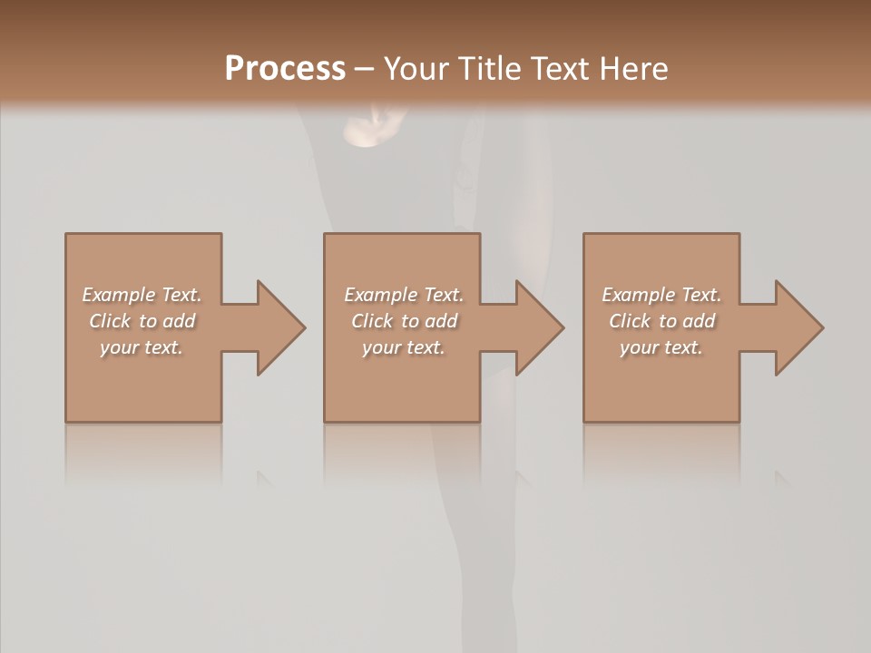 Young, Cute And Beautiful Ballet Dancer Posing PowerPoint Template