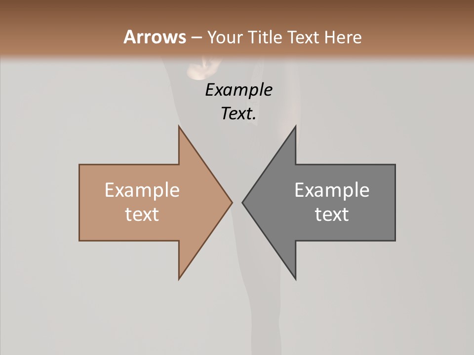 Young, Cute And Beautiful Ballet Dancer Posing PowerPoint Template