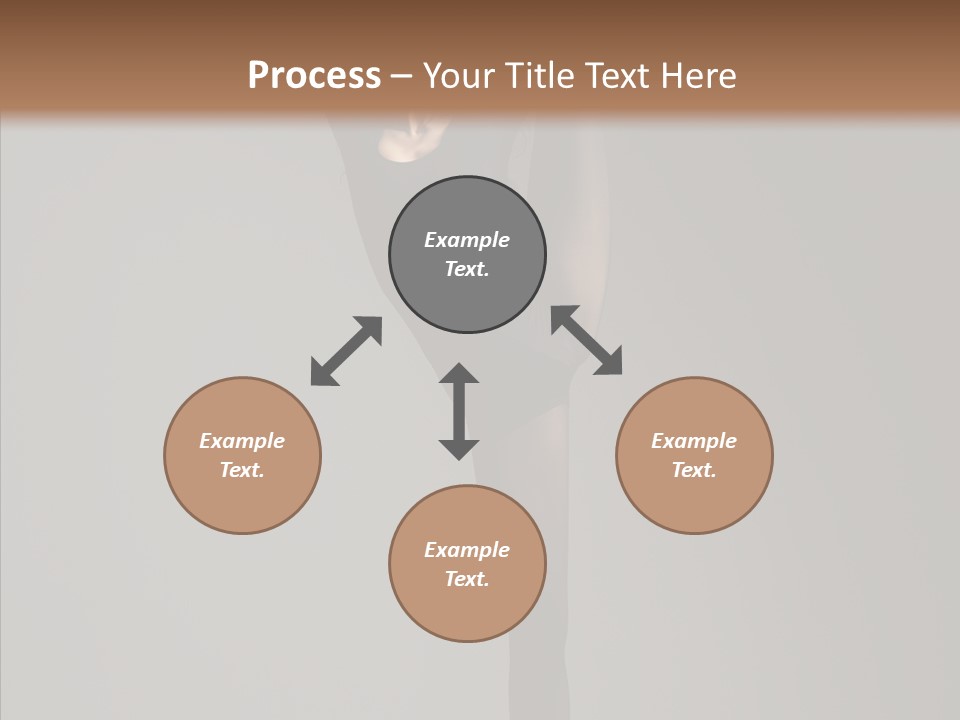 Young, Cute And Beautiful Ballet Dancer Posing PowerPoint Template