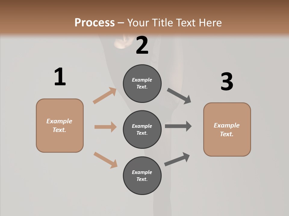 Young, Cute And Beautiful Ballet Dancer Posing PowerPoint Template