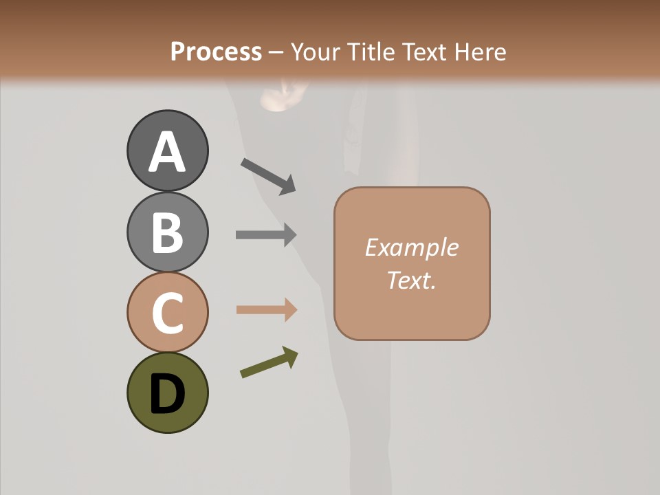 Young, Cute And Beautiful Ballet Dancer Posing PowerPoint Template