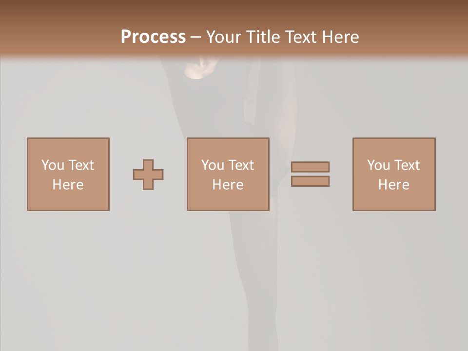 Young, Cute And Beautiful Ballet Dancer Posing PowerPoint Template