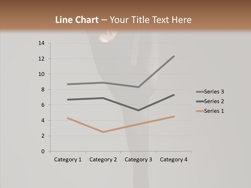 Young, Cute And Beautiful Ballet Dancer Posing PowerPoint Template