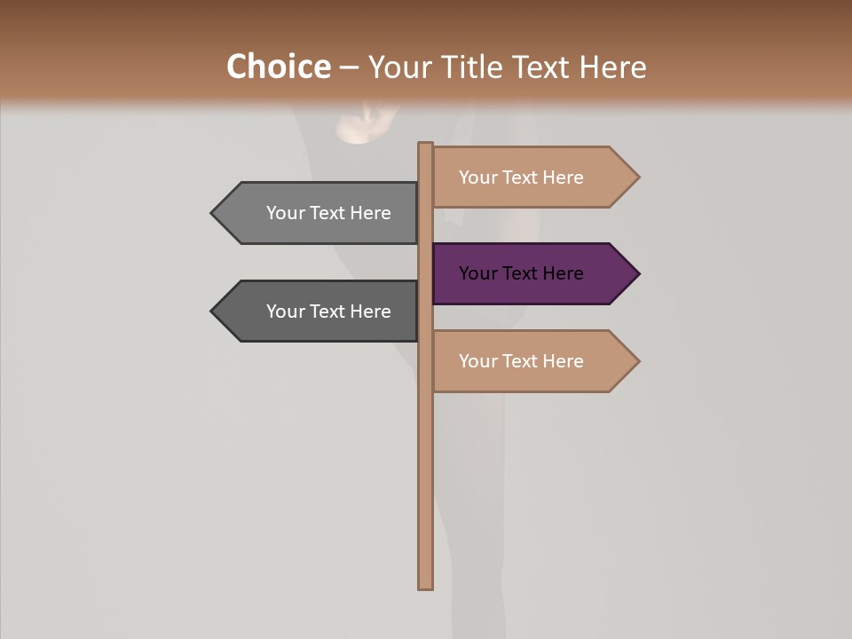 Young, Cute And Beautiful Ballet Dancer Posing PowerPoint Template