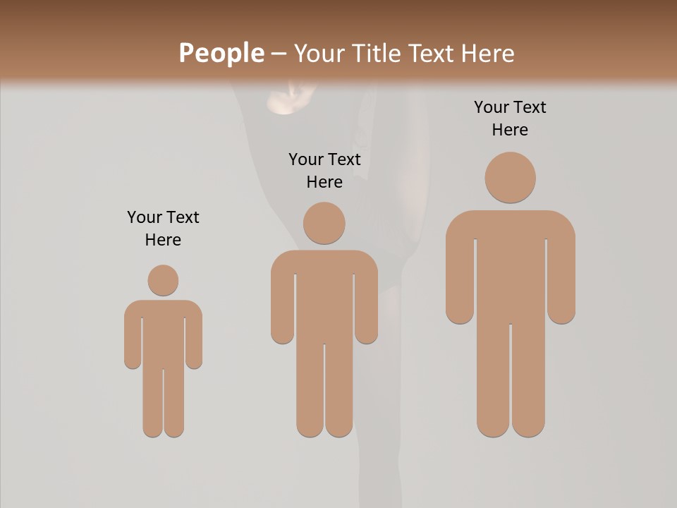 Young, Cute And Beautiful Ballet Dancer Posing PowerPoint Template