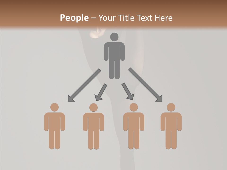 Young, Cute And Beautiful Ballet Dancer Posing PowerPoint Template