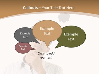 Mind Think Emotion PowerPoint Template