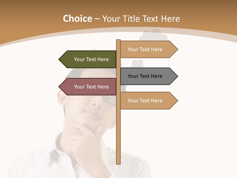 Mind Think Emotion PowerPoint Template