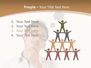 Mind Think Emotion PowerPoint Template