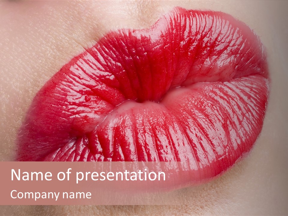 Females Gloss Nice PowerPoint Template