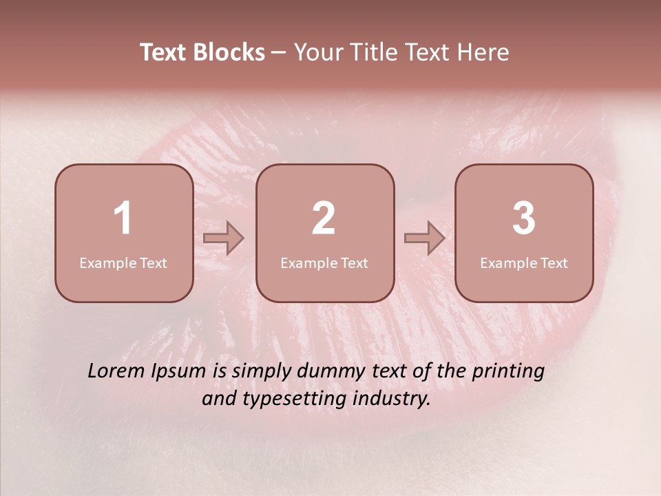 Females Gloss Nice PowerPoint Template