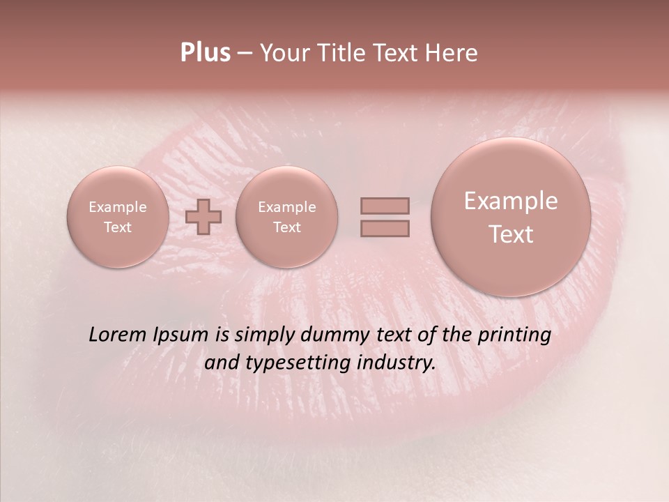 Females Gloss Nice PowerPoint Template