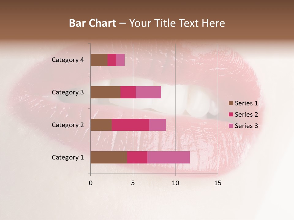 Gesture Beautiful Facial PowerPoint Template