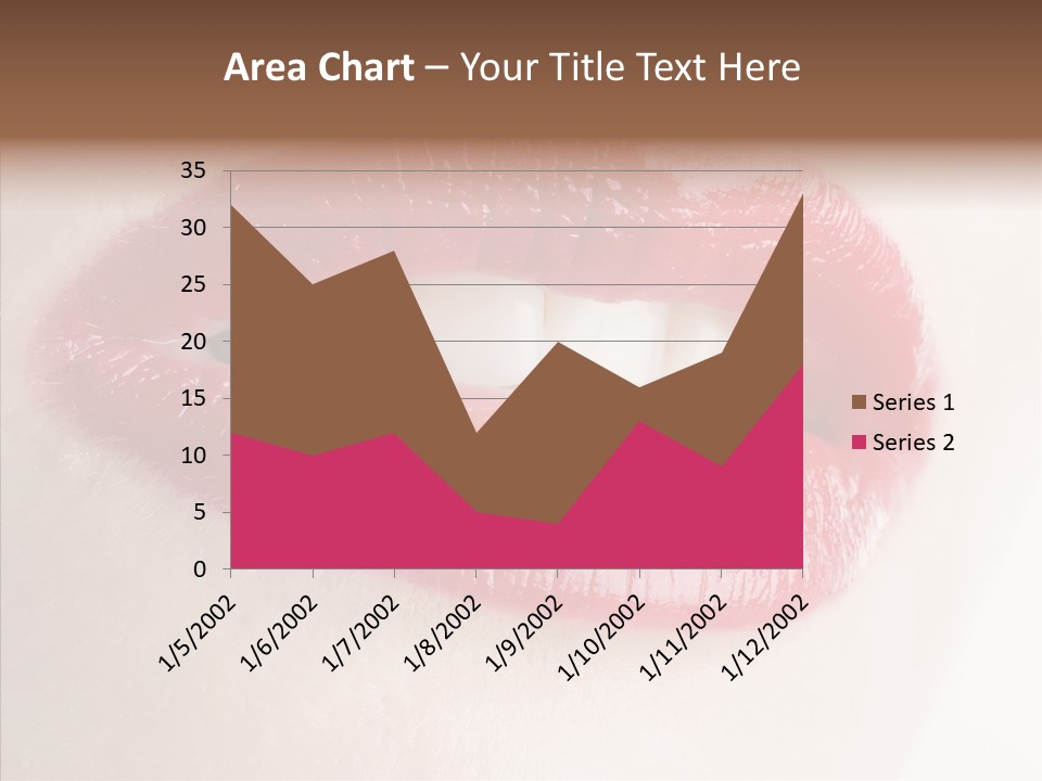 Gesture Beautiful Facial PowerPoint Template