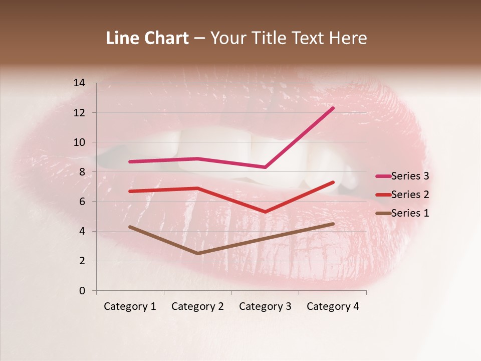 Gesture Beautiful Facial PowerPoint Template