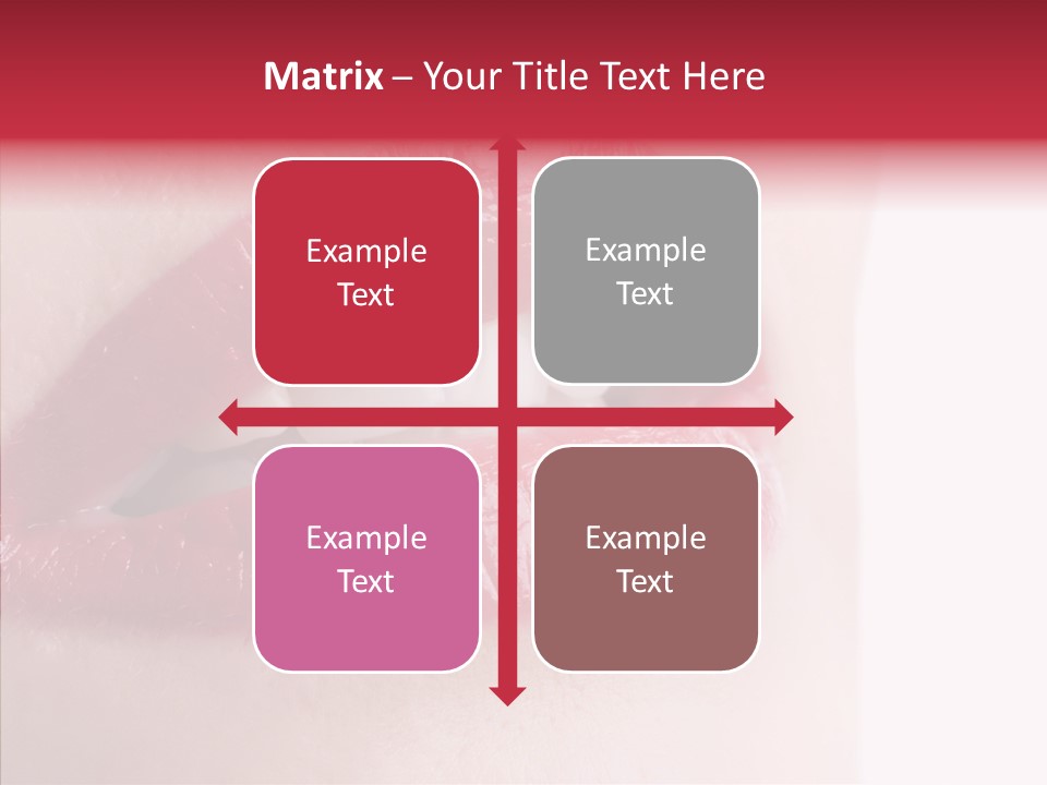 Teeth Caucasian Cheerful PowerPoint Template