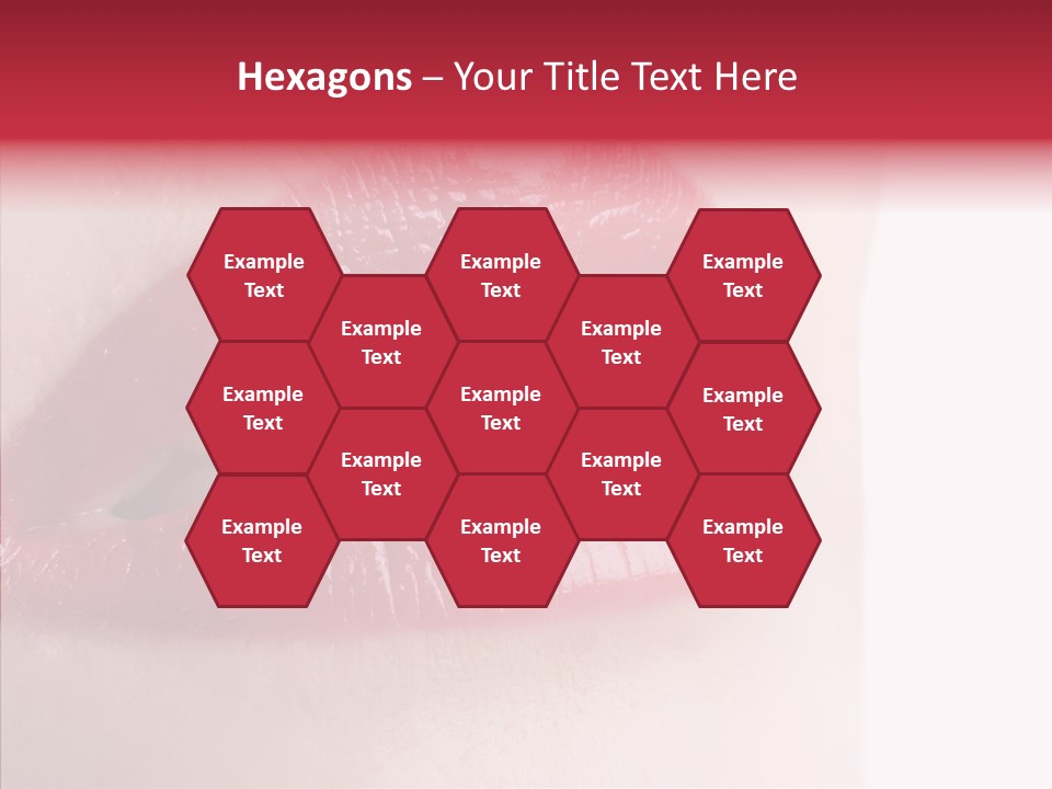 Teeth Caucasian Cheerful PowerPoint Template