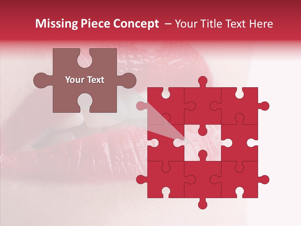 Teeth Caucasian Cheerful PowerPoint Template