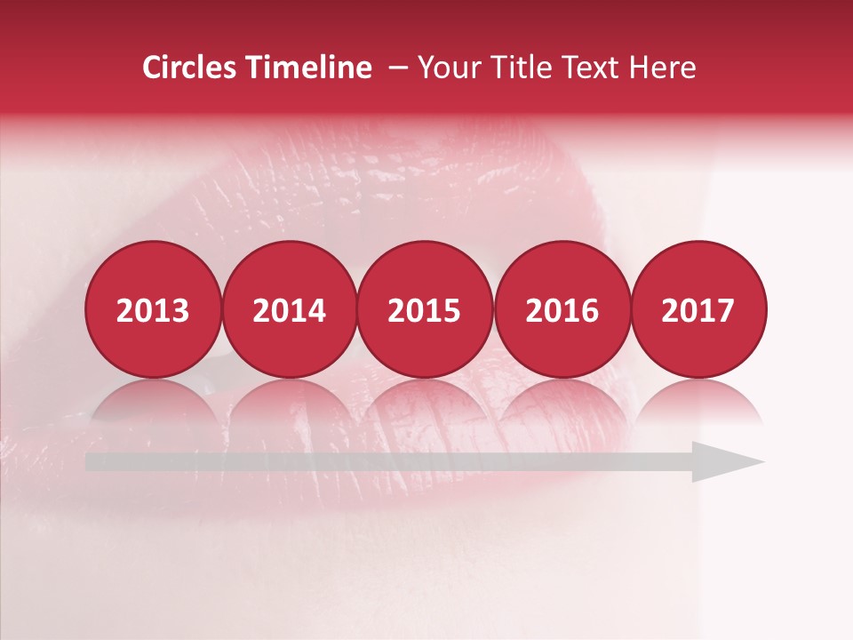 Teeth Caucasian Cheerful PowerPoint Template