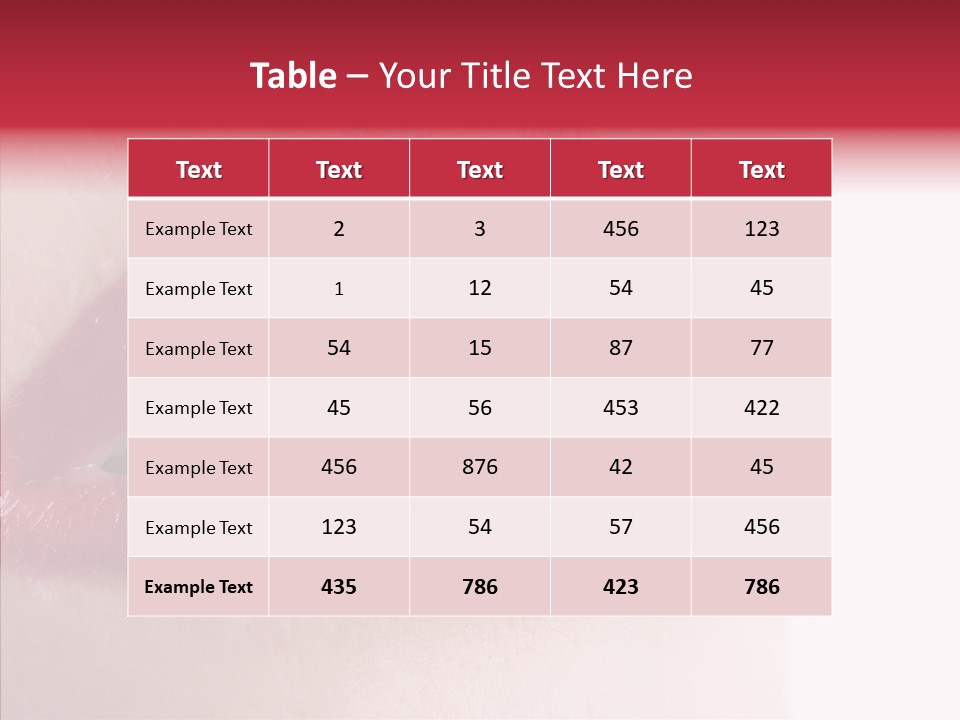 Teeth Caucasian Cheerful PowerPoint Template