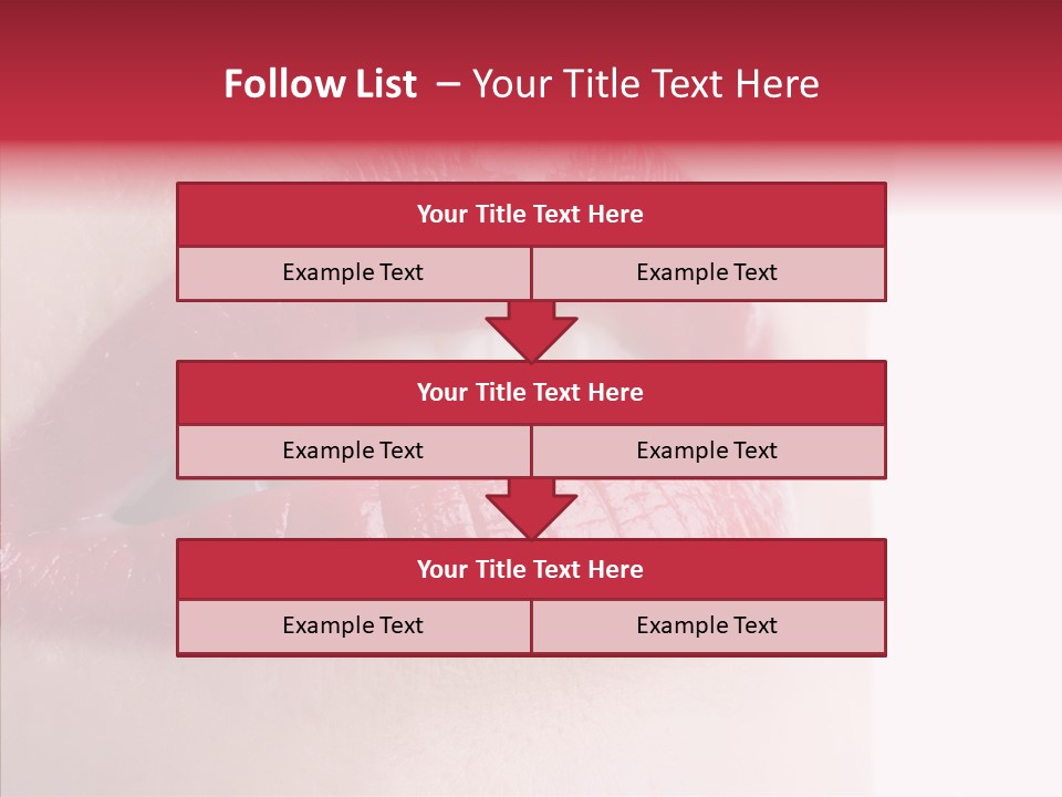 Teeth Caucasian Cheerful PowerPoint Template