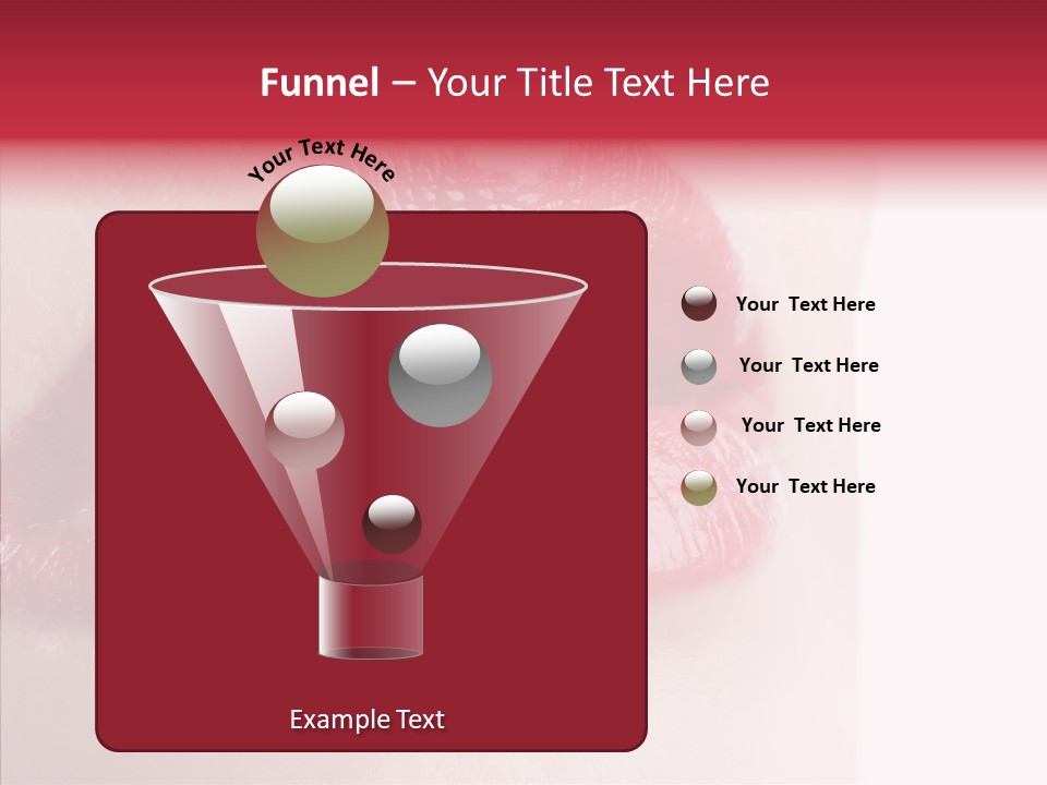 Teeth Caucasian Cheerful PowerPoint Template