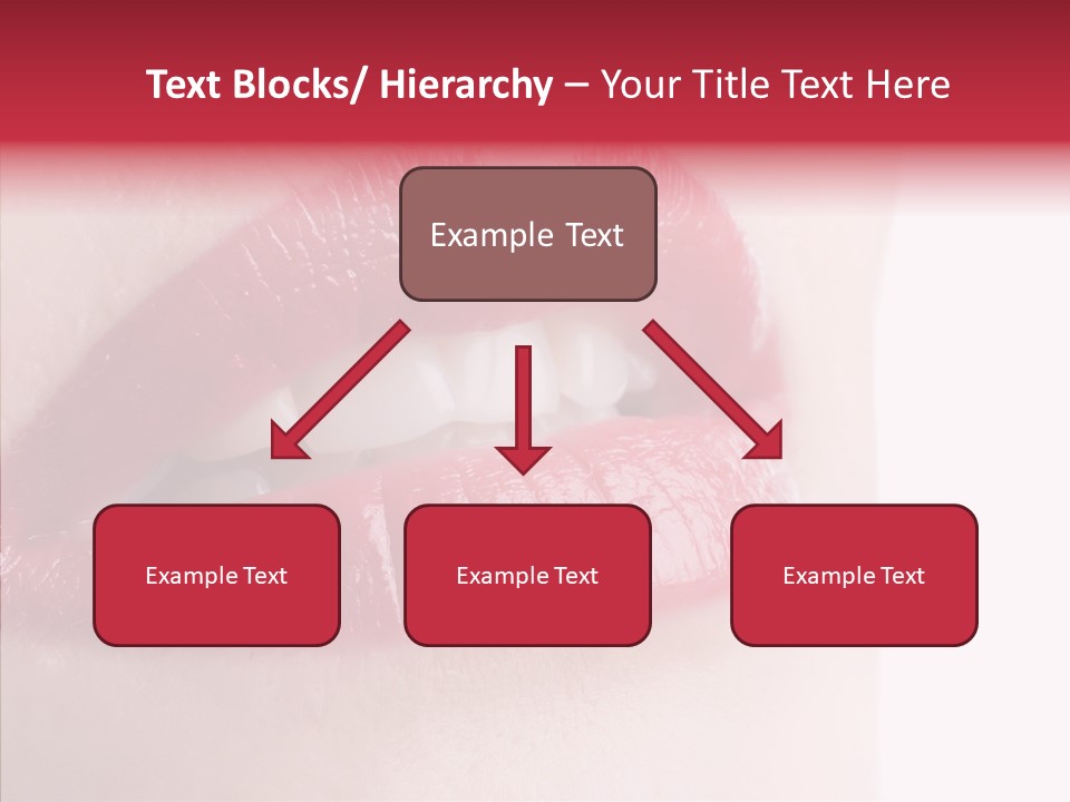 Teeth Caucasian Cheerful PowerPoint Template