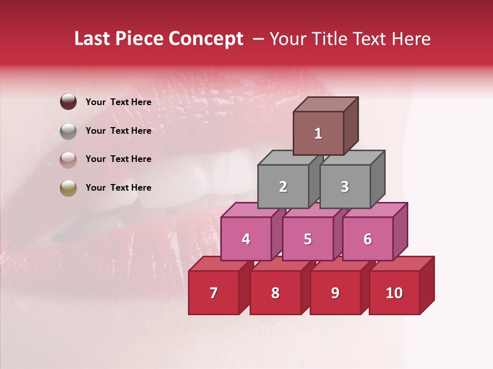 Teeth Caucasian Cheerful PowerPoint Template