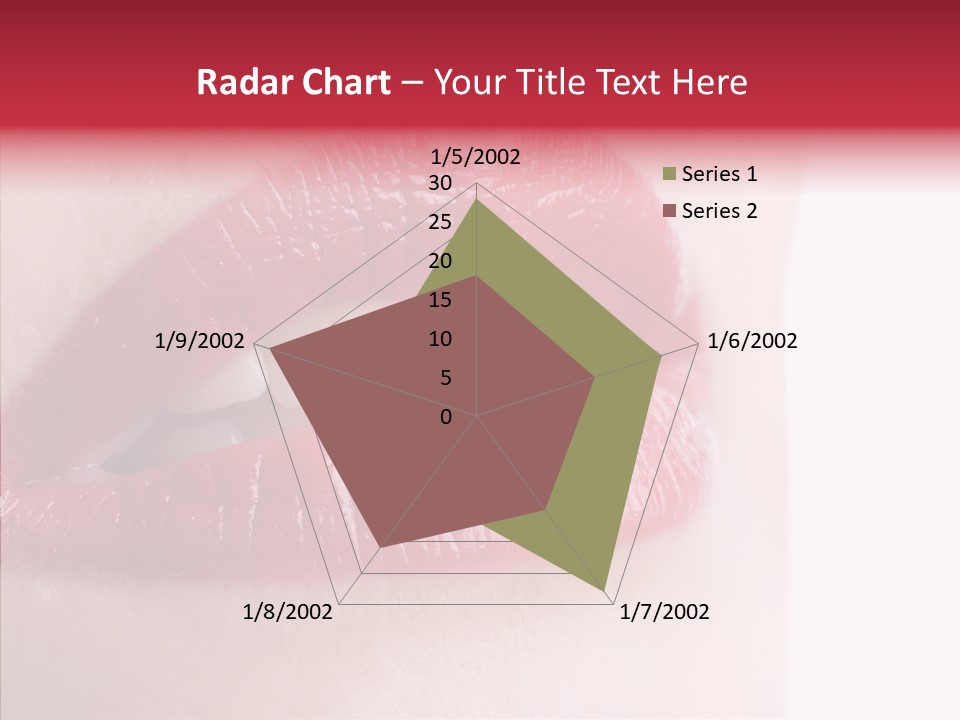 Teeth Caucasian Cheerful PowerPoint Template