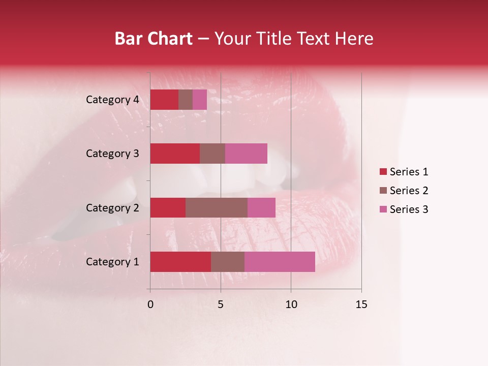 Teeth Caucasian Cheerful PowerPoint Template