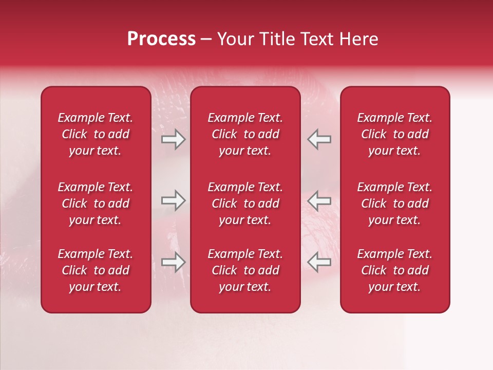 Teeth Caucasian Cheerful PowerPoint Template