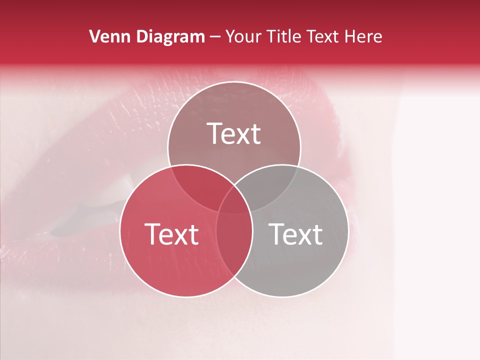 Teeth Caucasian Cheerful PowerPoint Template